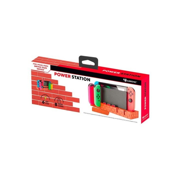 Station de charge SUBSONIC pour Nintendo Switch