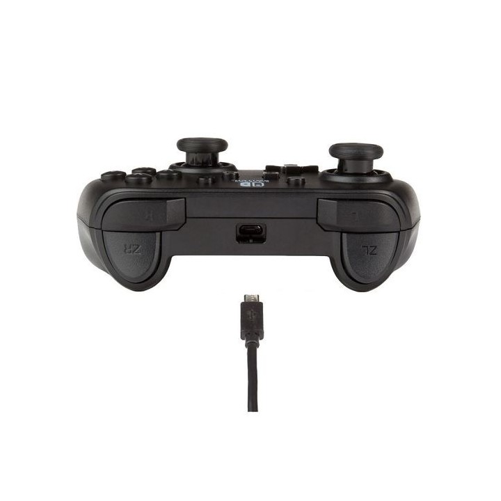 Manette POWER A fil noire pour SWITCH