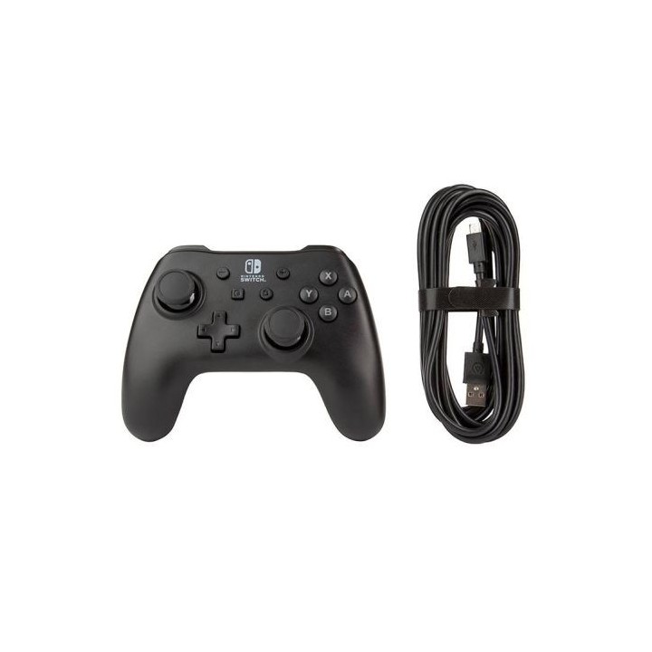 Manette POWER A fil noire pour SWITCH