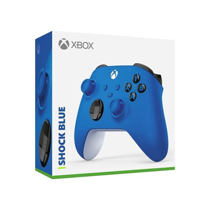 Manette XBOX sans fil bleue V2