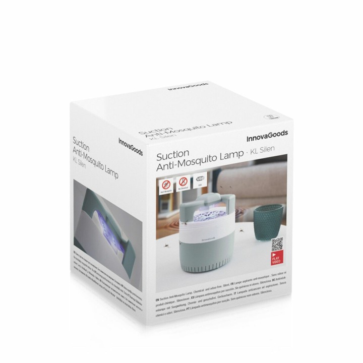 Lampe anti moustiques à aspiration KL Silen InnovaGoods