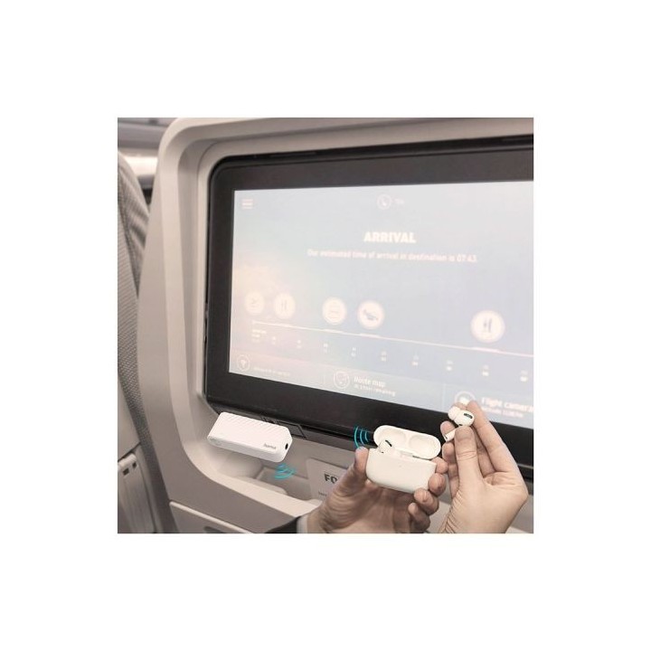 Emetteur HAMA audio bluetooth universel pour l'avion