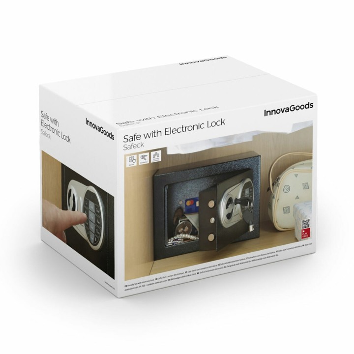 Coffre fort avec Serrure Électronique Safeck InnovaGoods