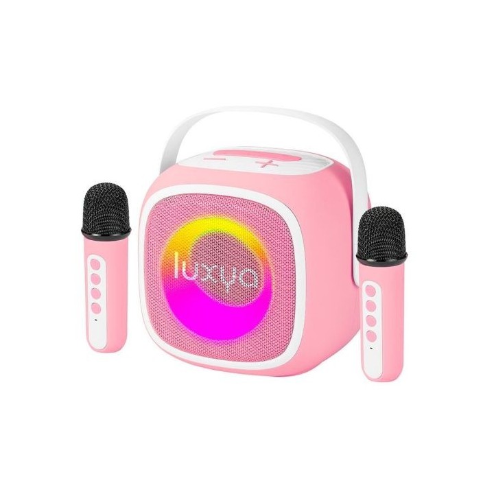 Enceinte LUXYA PARTYMATE KARAOKE ROSE