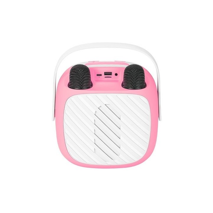 Enceinte LUXYA PARTYMATE KARAOKE ROSE