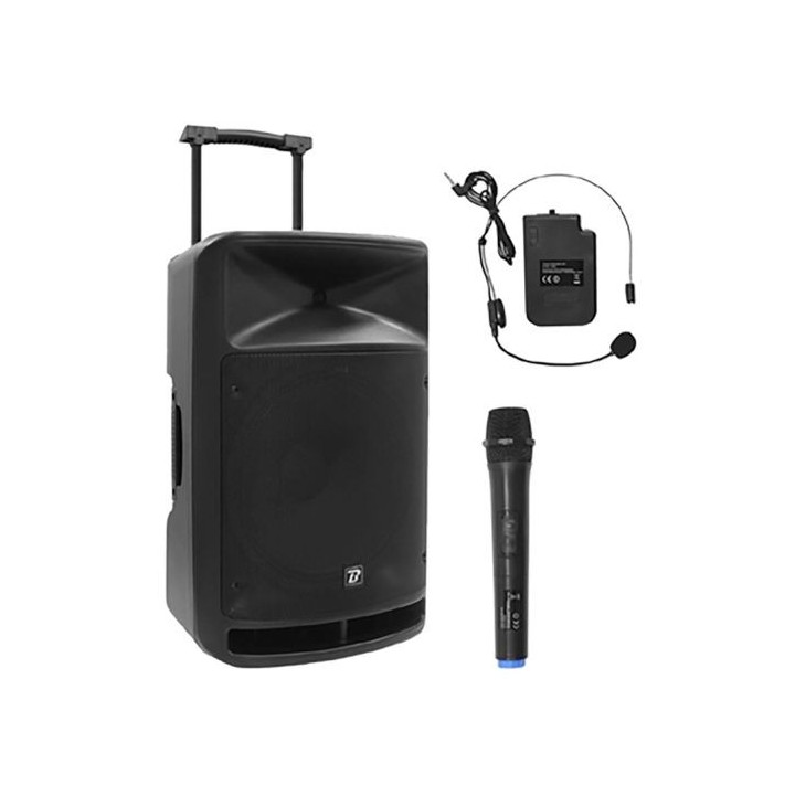 Enceinte Sono BOOMTONEDJ TRAVEL SOUND 15 VHF