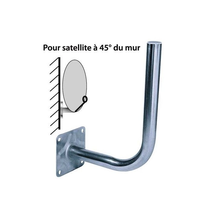 Bras coudé déport 35cm diam. 40mm