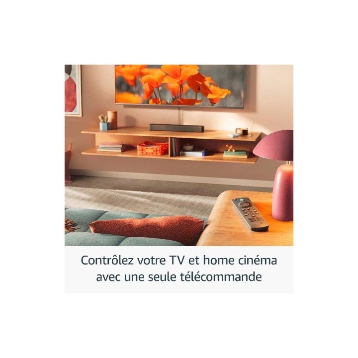 Passerelle Multimédia FIRE STICK TV AMAZON HD 2024 avec télécommande
