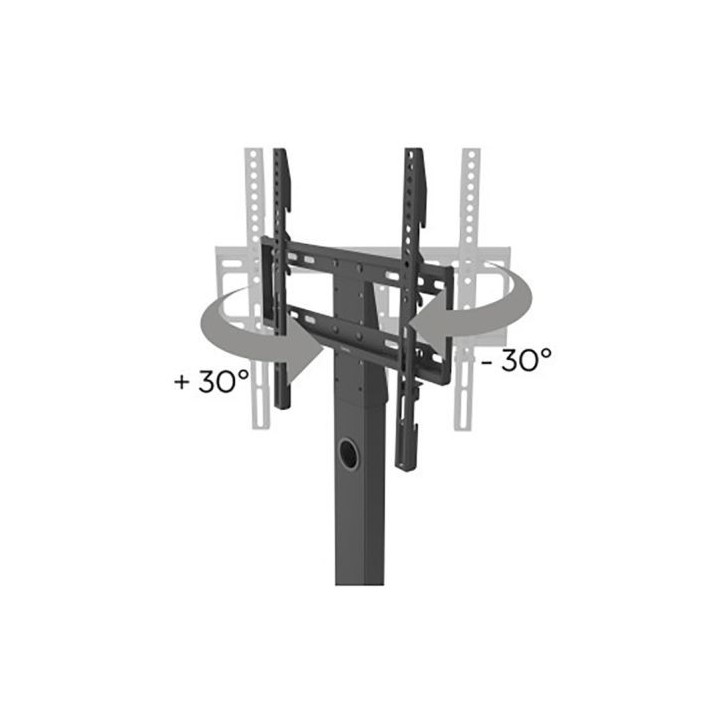 SUPPORT HAMA SOCLE TV PIVOT H165CM