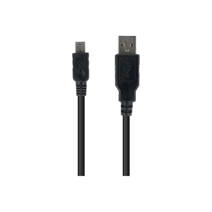 Câble USB EDENWOOD vers mini USB noir 1,80m