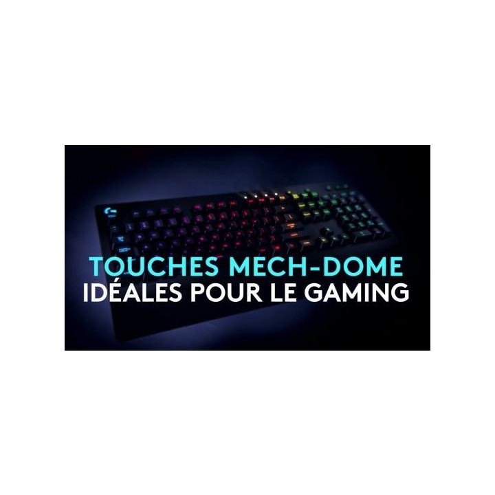 Clavier gamer LOGITECH G213 PRODIGY mécanique