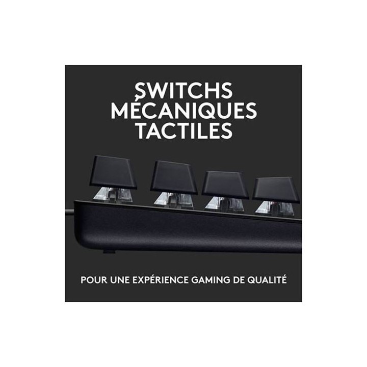 Clavier gamer LOGITECH G413 TKL SE mécanique