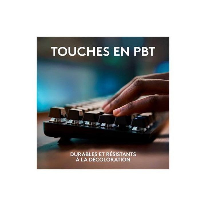 Clavier gamer LOGITECH G413 TKL SE mécanique