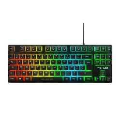 Clavier gamer THE G LAB TKL Caesium noir
