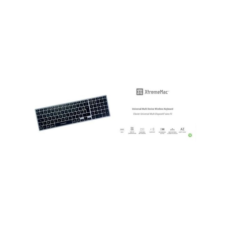Clavier sans fil XTREMEMAC Multi connexions