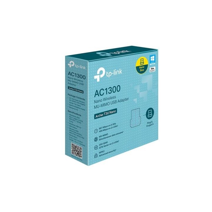 Clé WIFI  TPLINK AC1300 T3u Nano