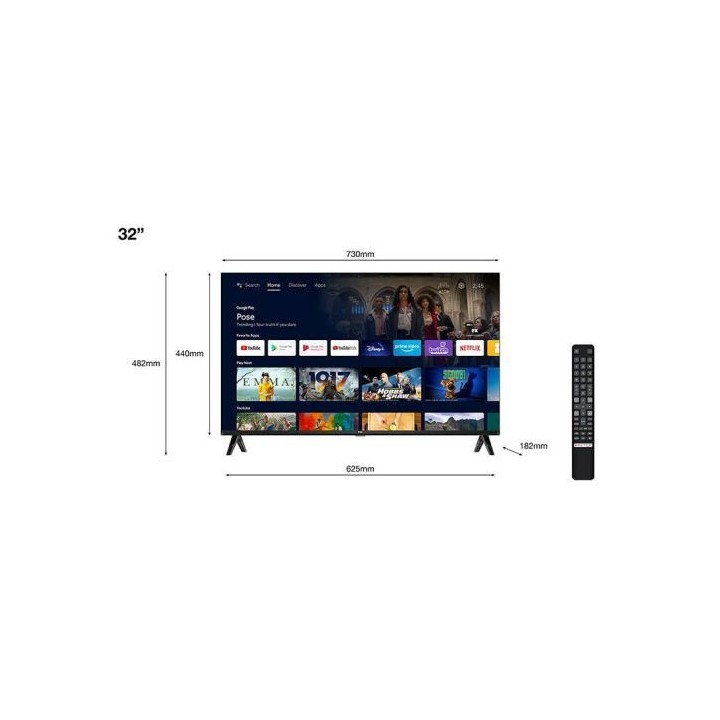 TV  HD 32'' TCL 32S5400B
