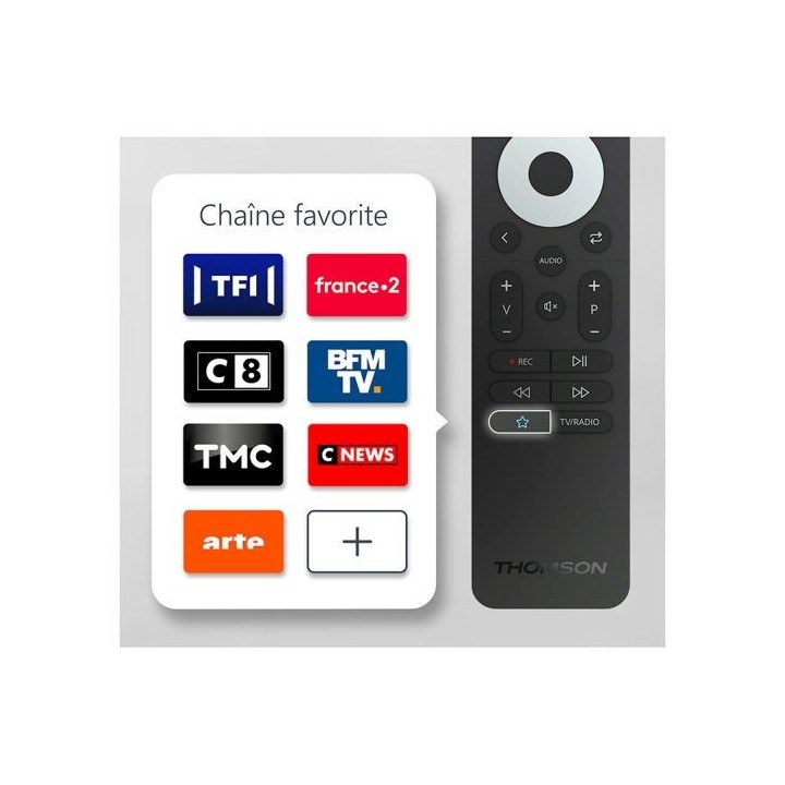 TV HD 32" THOMSON 32HD2S13W blanche