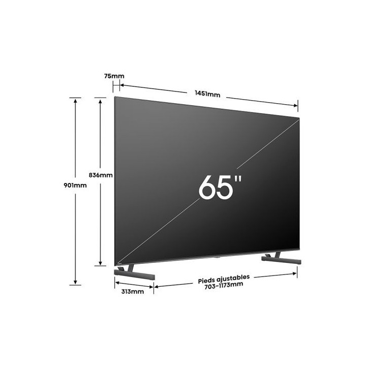 TV MINILED 65'' HISENSE 65U6NQ