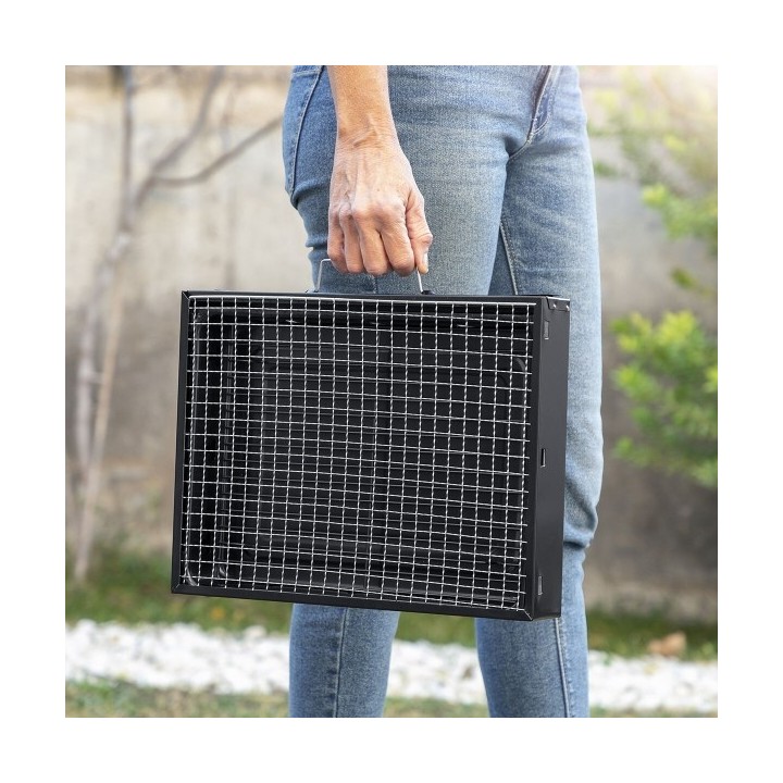 Barbecue Pliable Portatif à Charbon BearBQ InnovaGoods