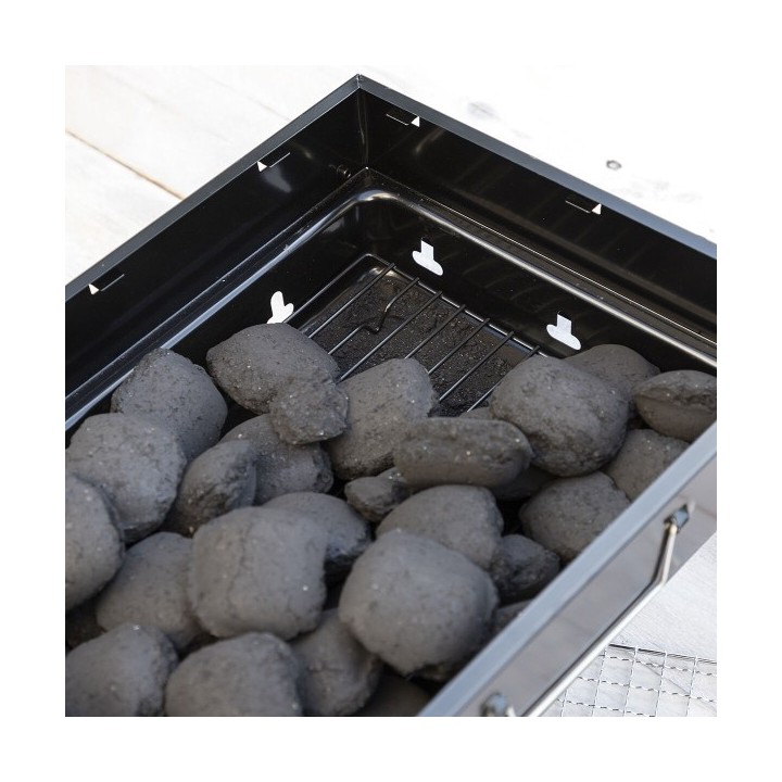 Barbecue Pliable Portatif à Charbon BearBQ InnovaGoods