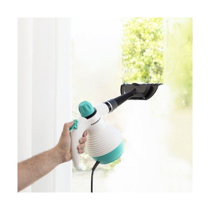 Nettoyeur Vapeur à Main 9 en 1 avec Accessoires Steany InnovaGoods 0,35 L 3 Bar 1000W