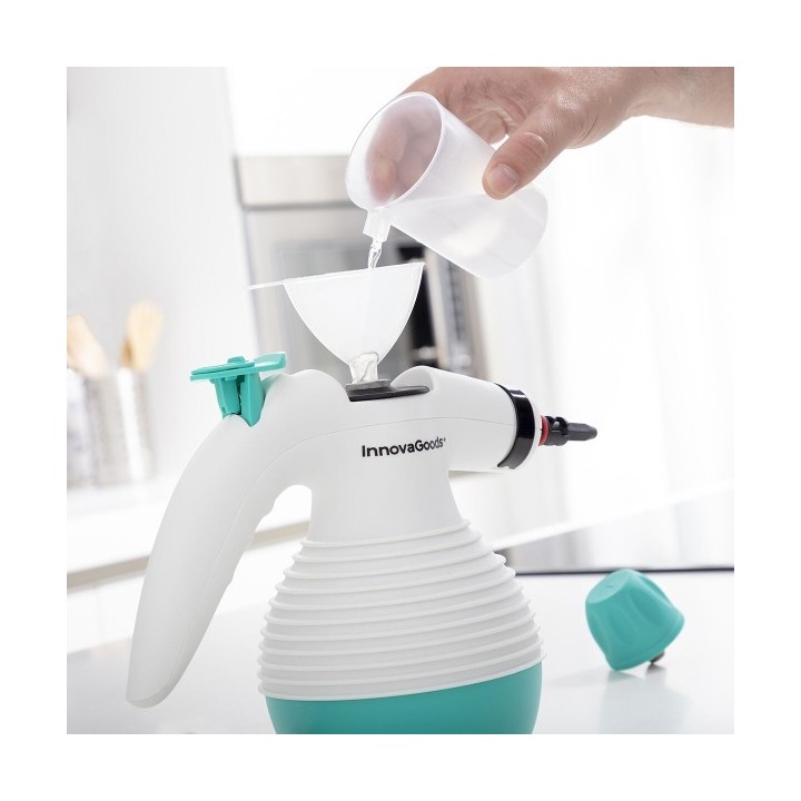 Nettoyeur Vapeur à Main 9 en 1 avec Accessoires Steany InnovaGoods 0,35 L 3 Bar 1000W