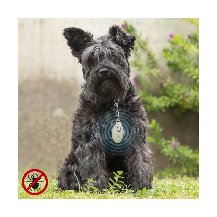 Répulsif Anti nuisible à Ultrasons Rechargeables pour les Animaux de Compagnie PetRep InnovaGoods