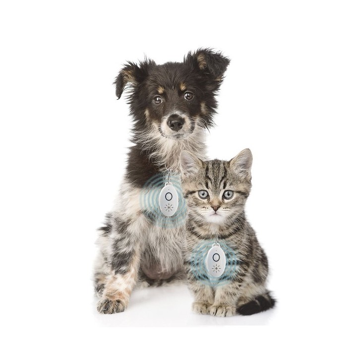 Répulsif Anti nuisible à Ultrasons Rechargeables pour les Animaux de Compagnie PetRep InnovaGoods