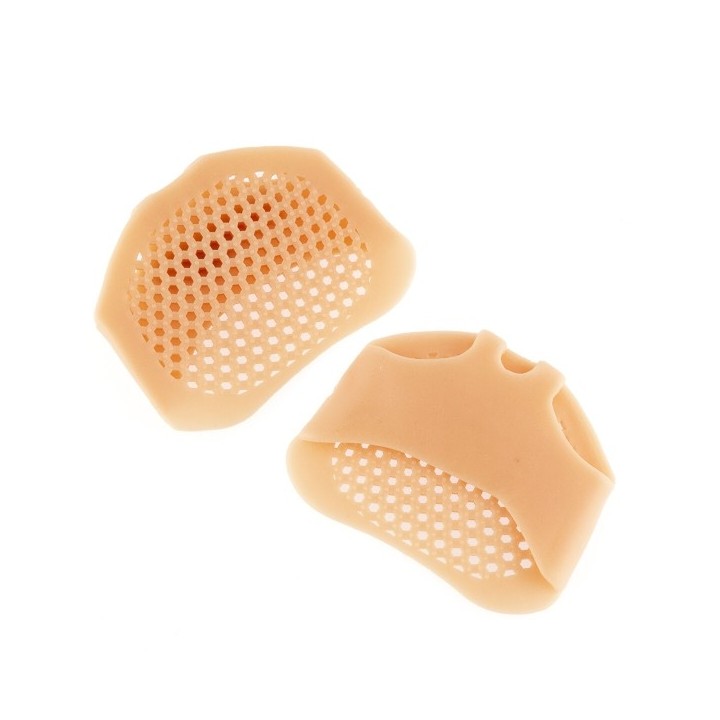 Coussins Métatarsiens en Gel de Silicone SilStep InnovaGoods (Pack de 2)