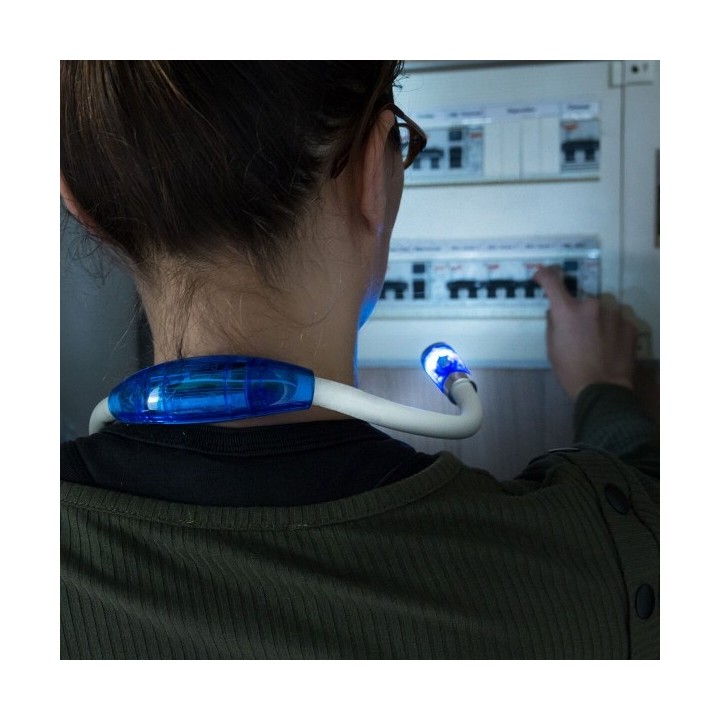 Lampe de Lecture LED pour Tour de Cou Nereled InnovaGoods