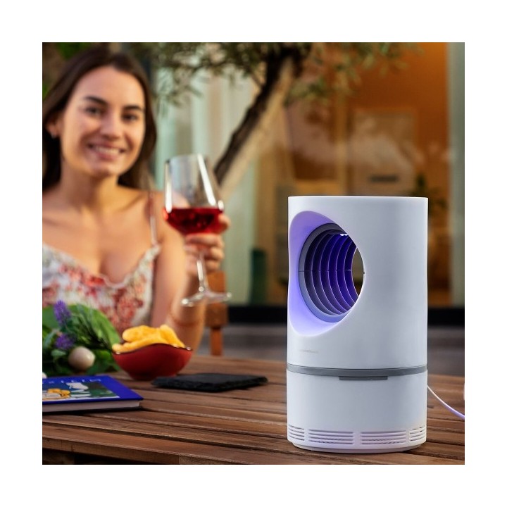Lampe anti moustiques à aspiration KL Virvel InnovaGoods