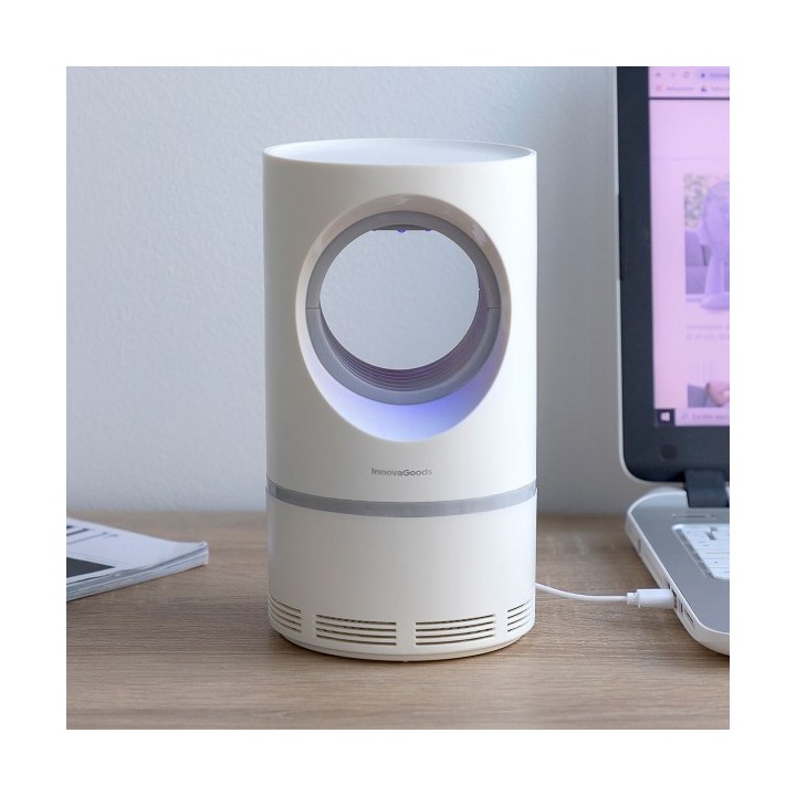 Lampe anti moustiques à aspiration KL Virvel InnovaGoods