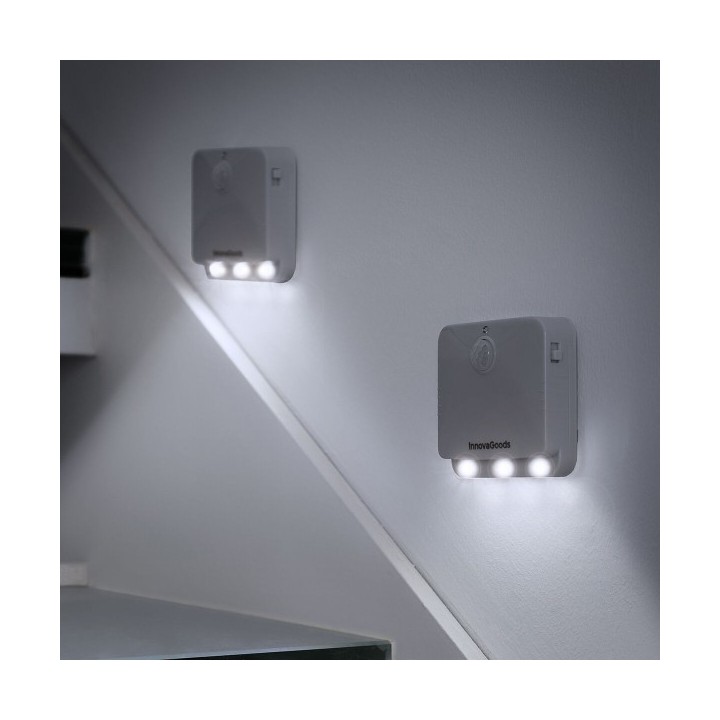 Lampe LED avec Capteur de Mouvement Lumtoo InnovaGoods 2 Unités
