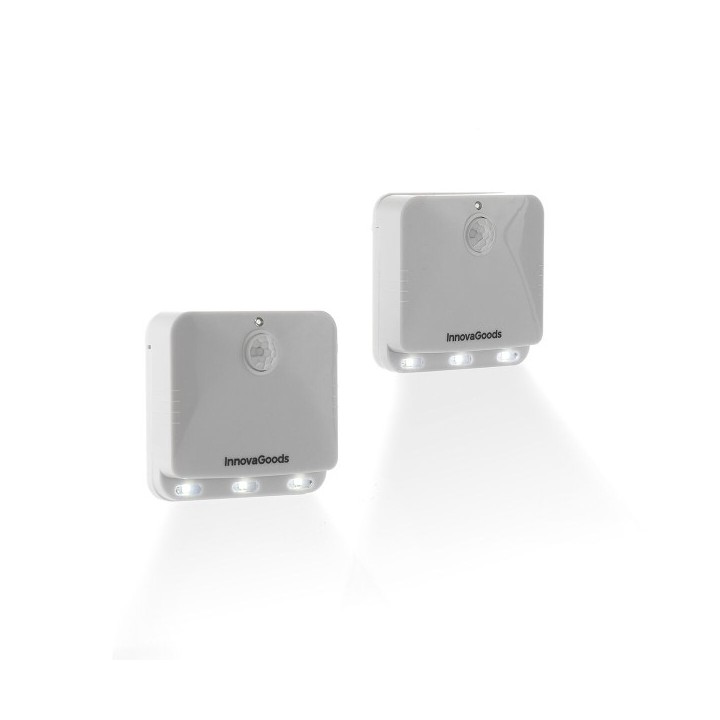 Lampe LED avec Capteur de Mouvement Lumtoo InnovaGoods 2 Unités