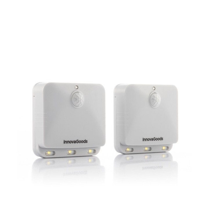 Lampe LED avec Capteur de Mouvement Lumtoo InnovaGoods 2 Unités