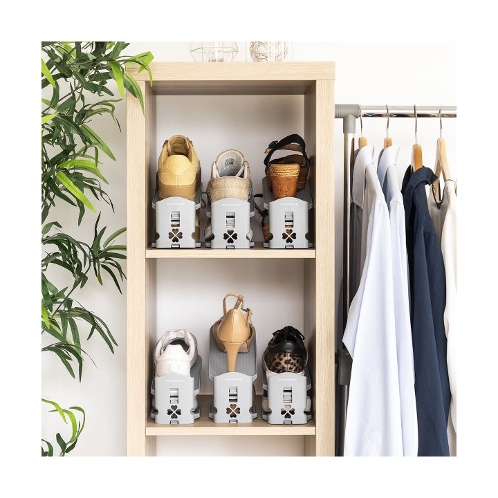 Range chaussures Réglable Sholzzer InnovaGoods 6 Unités