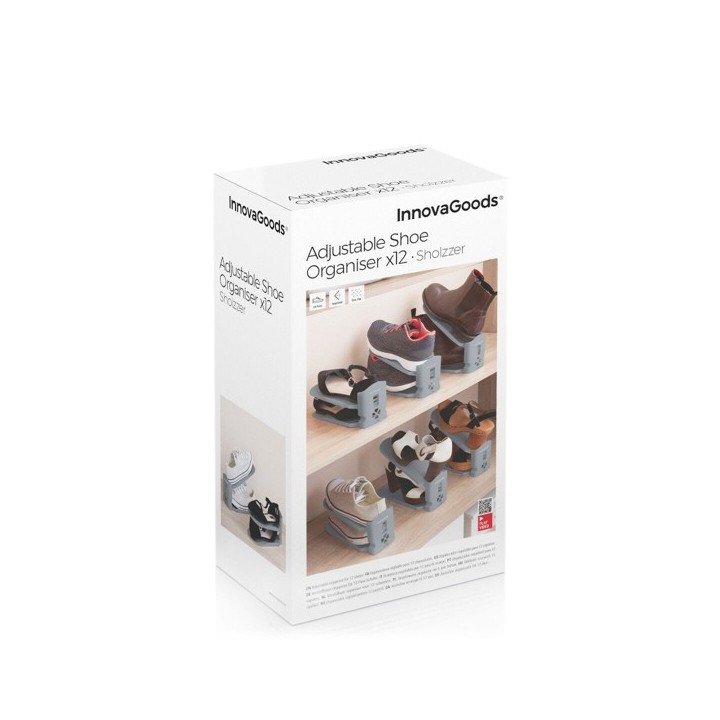 Range chaussures Réglable Sholzzer InnovaGoods 6 Unités
