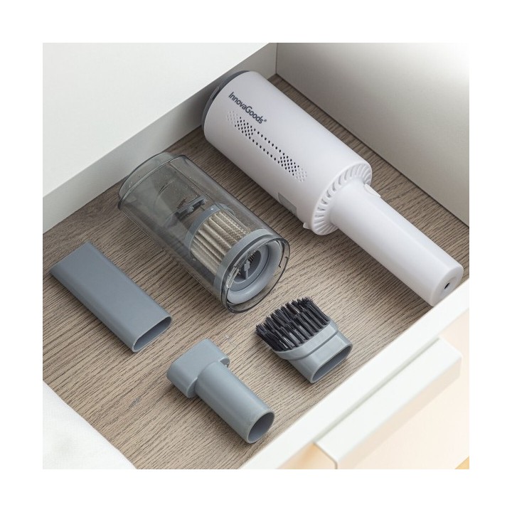 Aspirateur à Main Rechargeable avec 3 Accéssoires Hancuum InnovaGoods