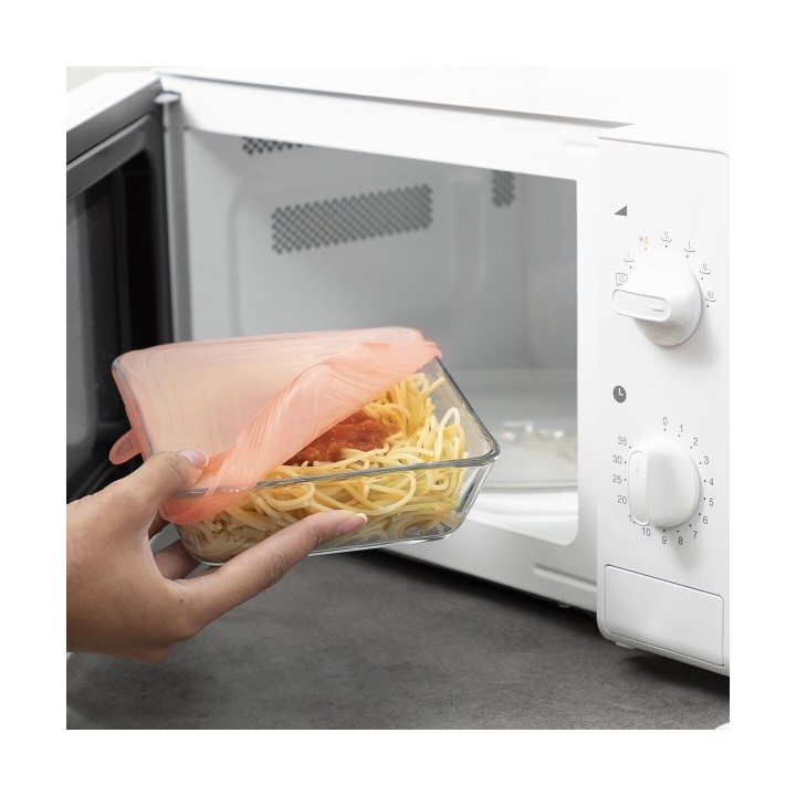 Jeu de 10 Couvercles de Cuisine Réutilisables et Réglables Lilyd InnovaGoods