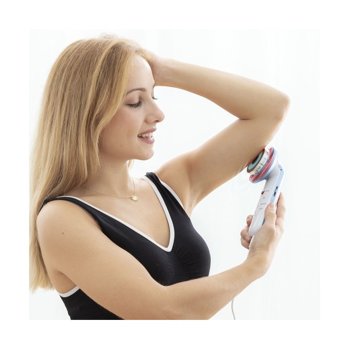 Masseur Anti cellulite à Cavitation par Ultrasons avec Infrarouge et Électrostimulation 3 en 1 CellyMax InnovaGoods