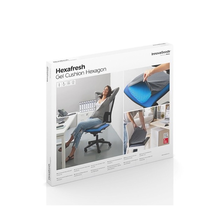 Coussin en Gel nid d´Abeille Hexafresh InnovaGoods