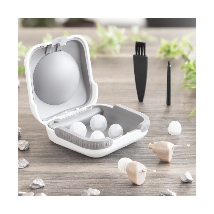 Amplificateur de Son Intra auriculaire avec Accessoires Hearzy InnovaGoods 2 Unités