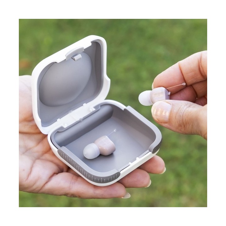 Amplificateur de Son Intra auriculaire avec Accessoires Hearzy InnovaGoods 2 Unités