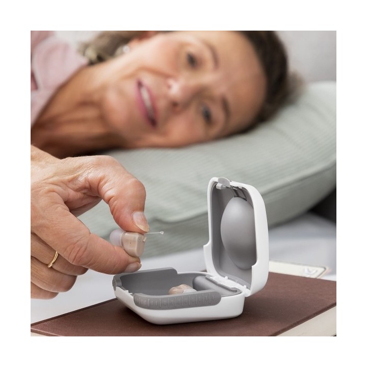 Amplificateur de Son Intra auriculaire avec Accessoires Hearzy InnovaGoods 2 Unités