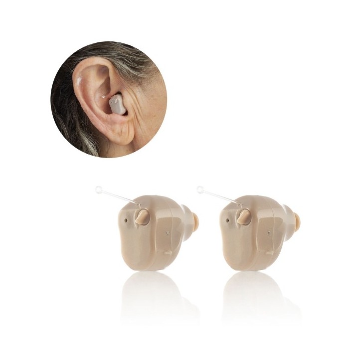 Amplificateur de Son Intra auriculaire avec Accessoires Hearzy InnovaGoods 2 Unités