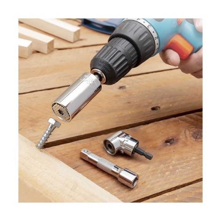 Clé à Douille Universelle avec Accessoires Uniscrew InnovaGoods