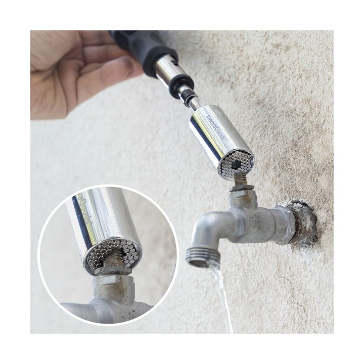 Clé à Douille Universelle avec Accessoires Uniscrew InnovaGoods