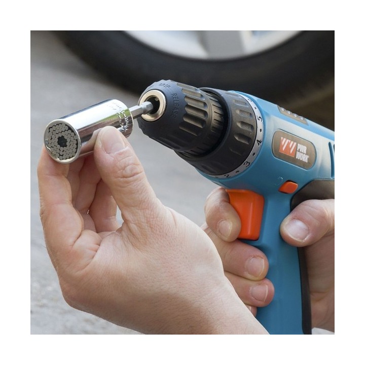 Clé à Douille Universelle avec Accessoires Uniscrew InnovaGoods