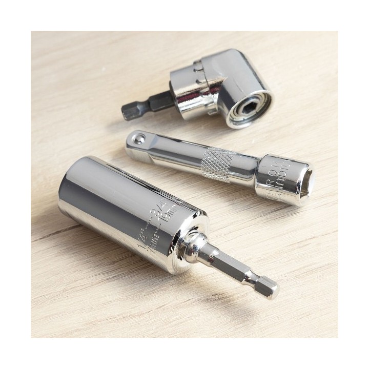 Clé à Douille Universelle avec Accessoires Uniscrew InnovaGoods